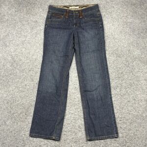 Agave Copper Waterman Relaxed Straight Denim Jeans Mens 38x31 Blue Dark‎ Wash